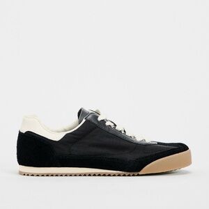Zara nylon sneaker 36 black